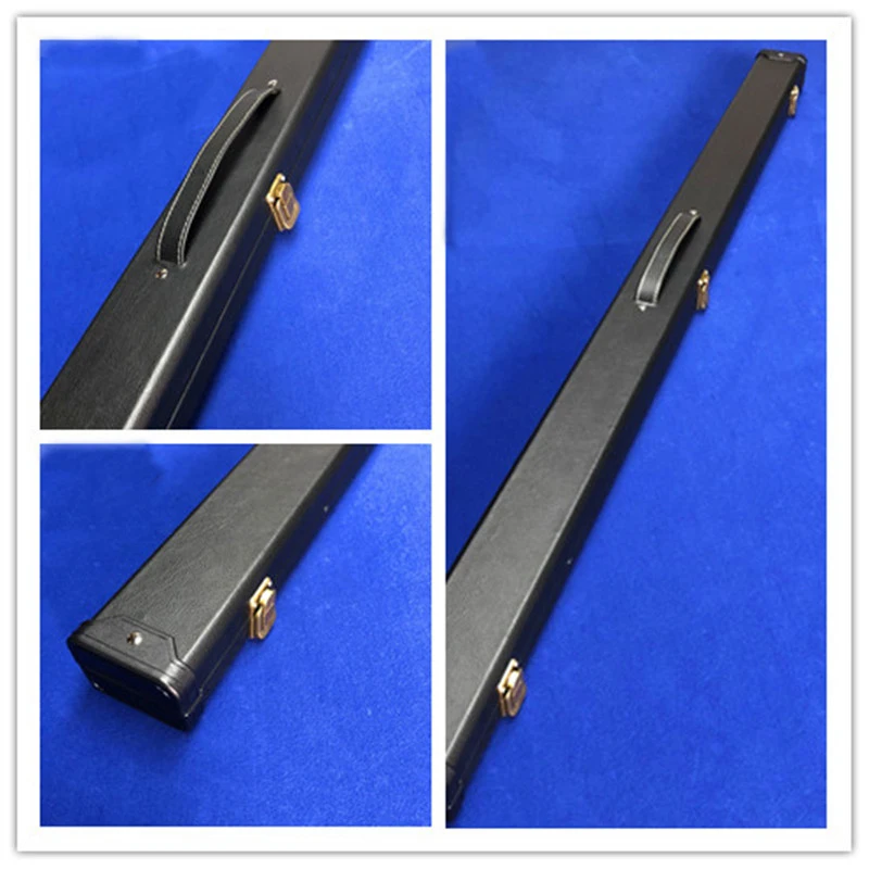 Wholesale Two-Piece Pool Cue Set Ash Wood Ebony 57 Inch with Stainless Steel 3/4 Joint 9mm 10mm 11.5mm Tips - 25 Cues per Box
