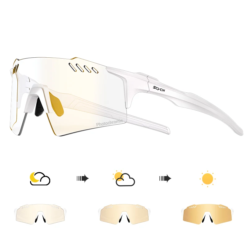 SCVCN Photochrome Sport Sunglasses 6