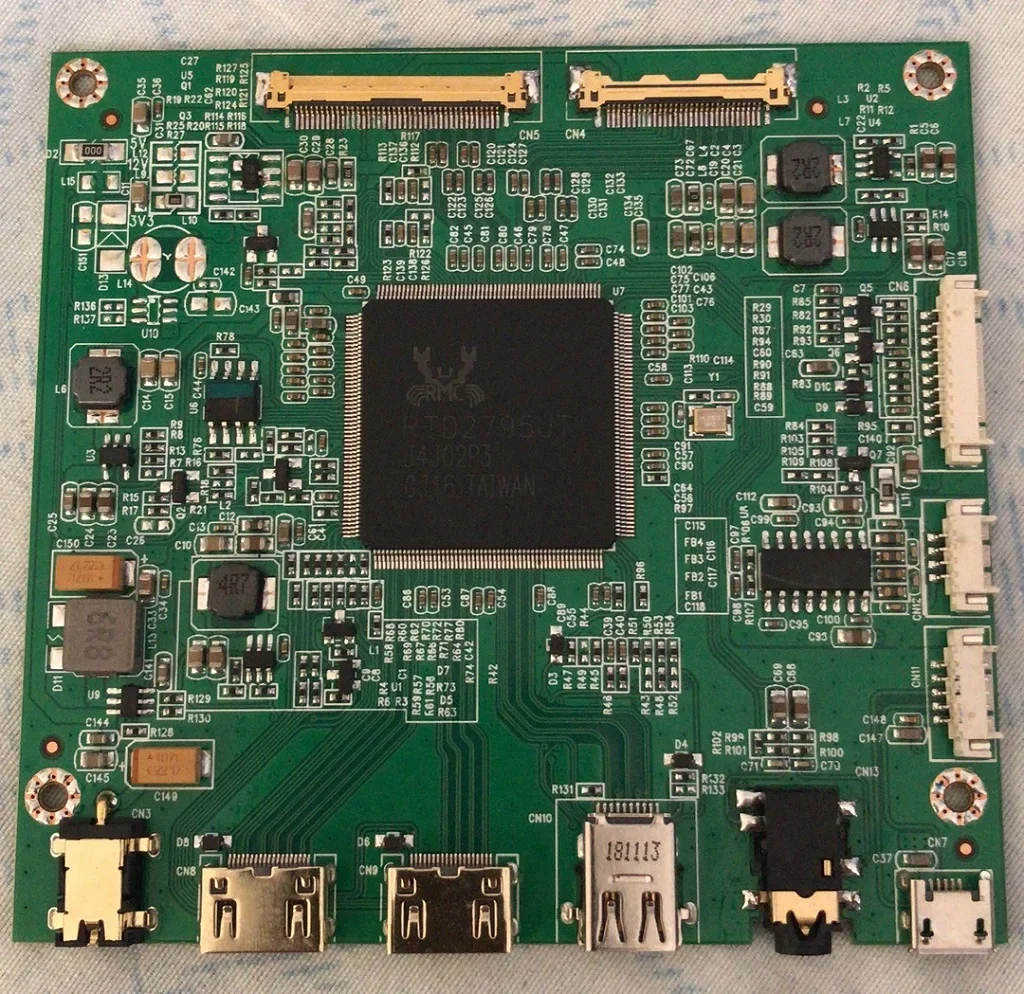 Tablero de controlador de pantalla LCD portátil 4K DP/HDMI a EDP HD HDR