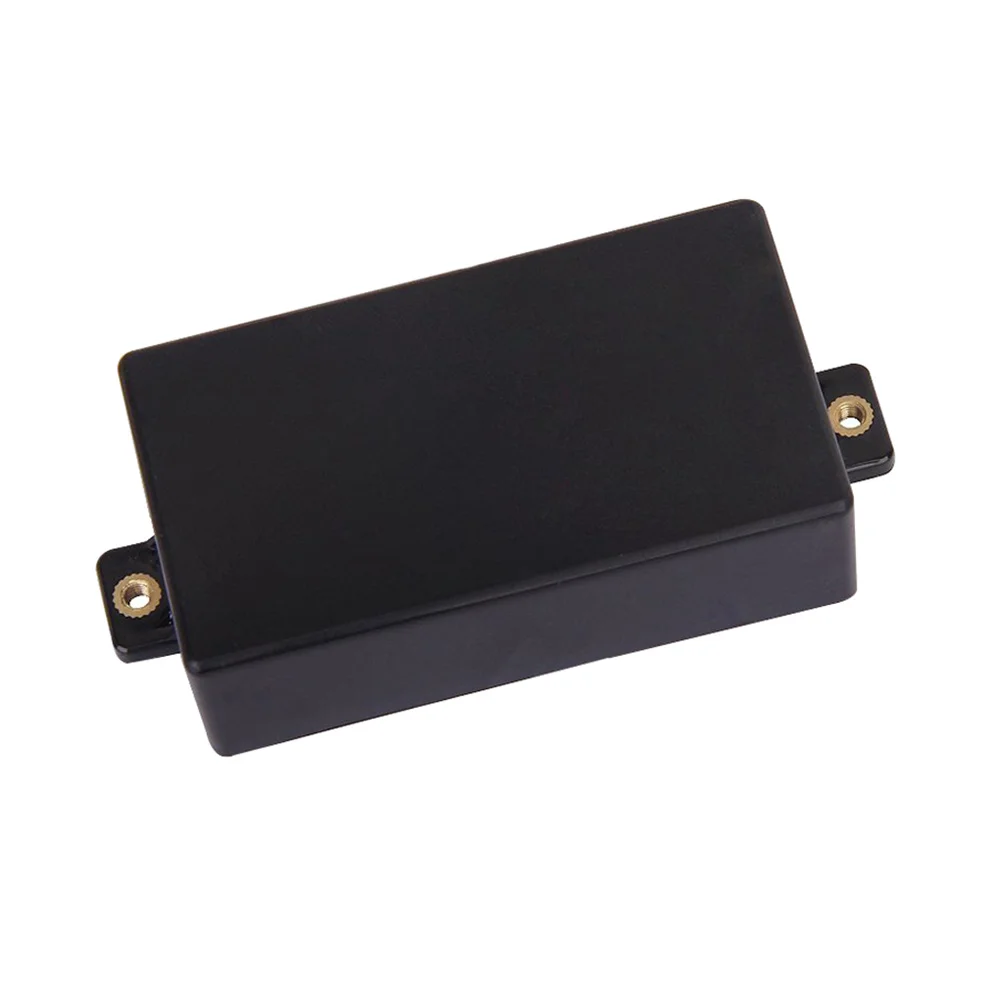 

Black Sealed Plastic Humbucker Pickup Cover Durable Replacement Shell Fits St Pickup Sealed Humbucker Cover