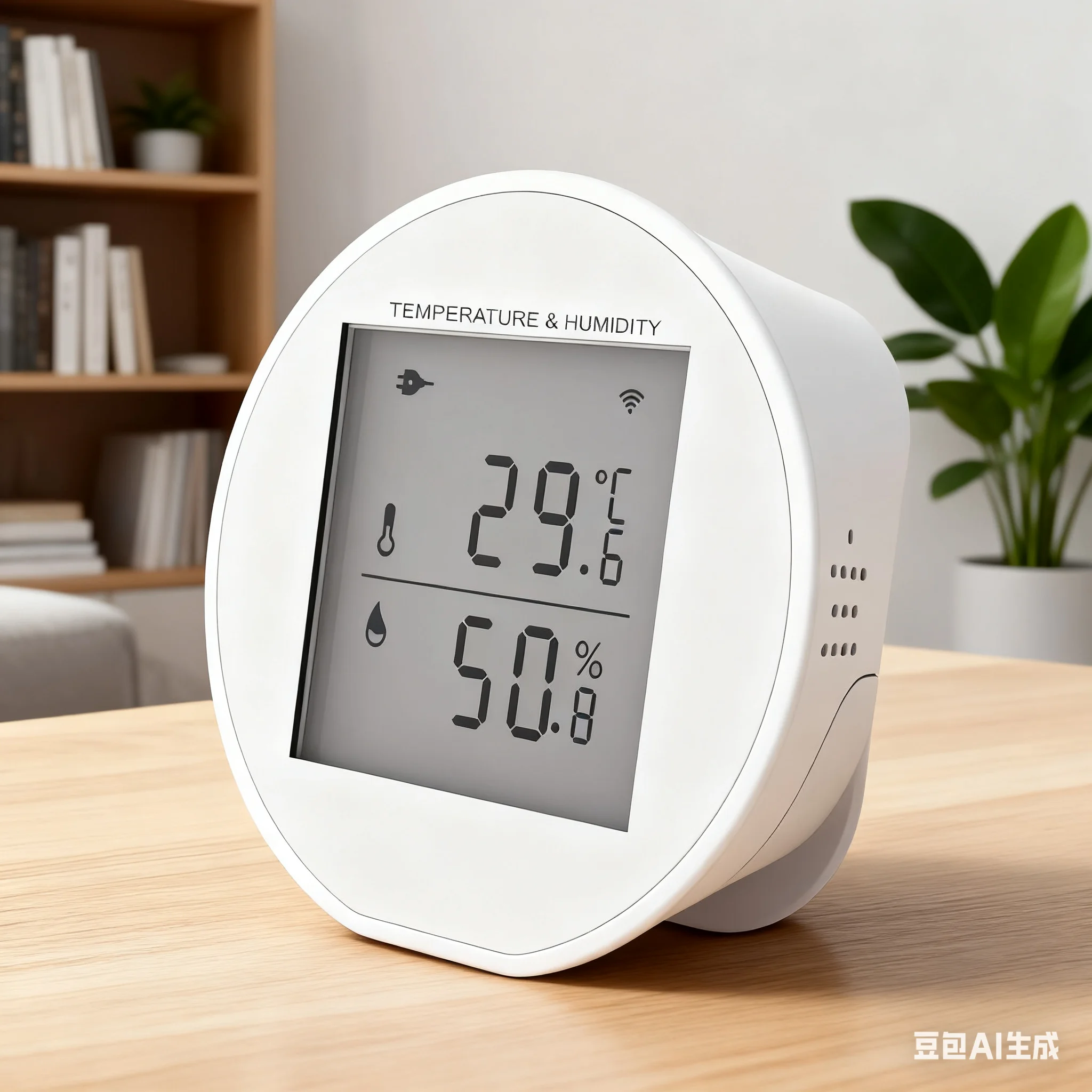 

Датчик температуры и влажности, 1 шт., Wi-Fi для Zigbee, умная сигнализация о ненормальной температуре и влажности с ЖК-приложением, сигнализация управления