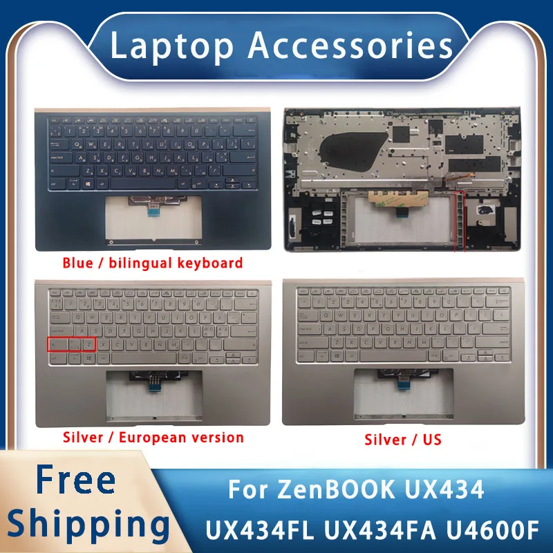 

New For Asus ZenBOOK UX434 UX434FL UX434FA U4600F;Replacemen Laptop Accessories Keyboard