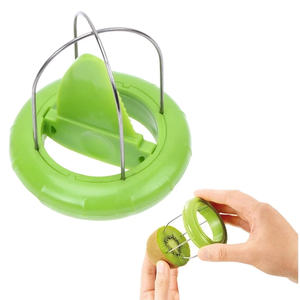 

Fast Fruit Kiwi Cutter Peeler Slicer Kitchen Gadgets Stainless Steel Kiwi Peeling Tools Kitchen Fruit Salad Kitchen Accessories