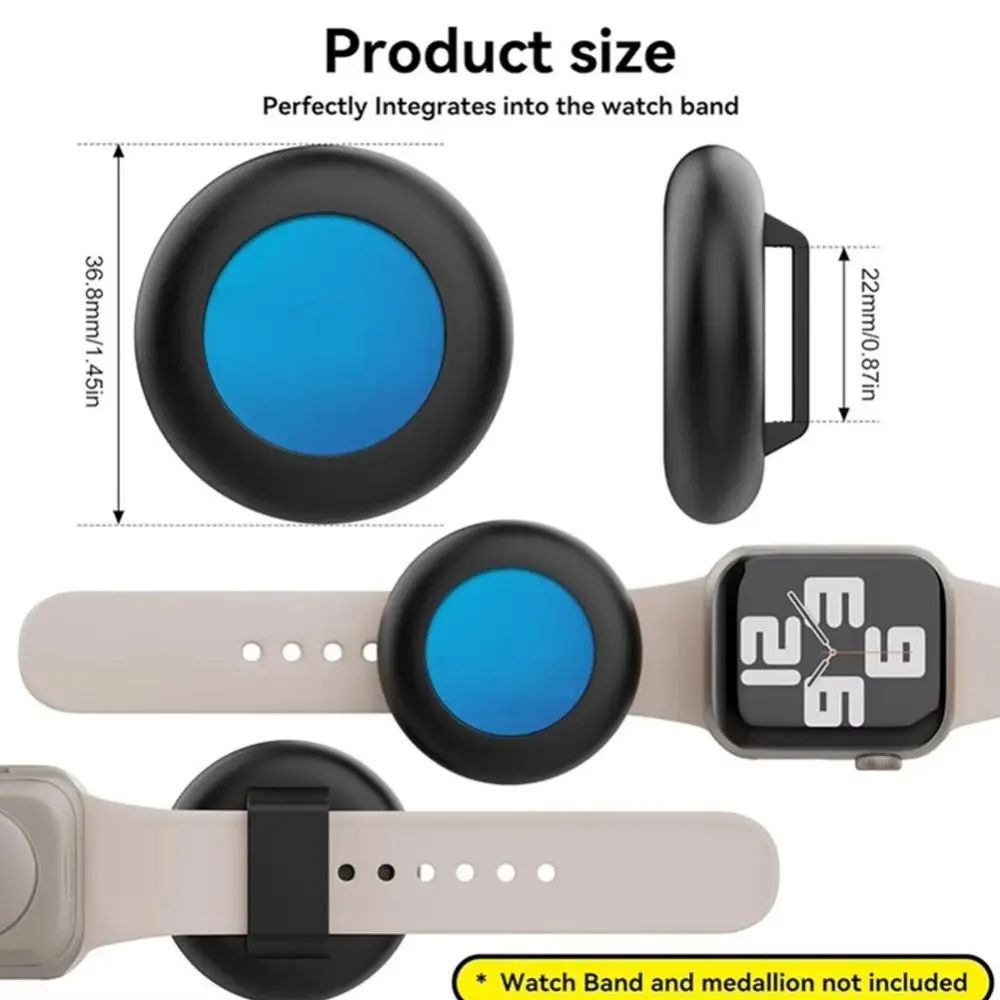 Silicone Watch Adapter Mount Replacement Protective Case Soft Cover Shell for Princess Ocean Medallion Smart Watch Band