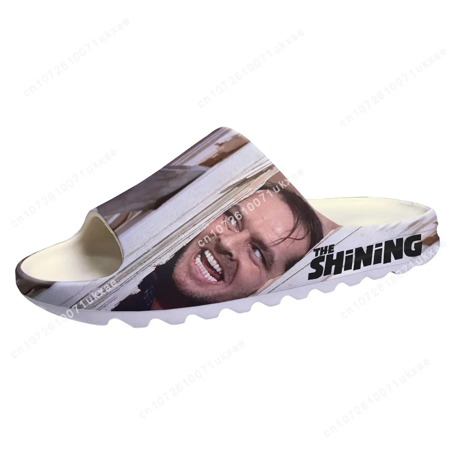 shining Movie Soft Sole Sllipers Home Clogs Jack Torrance Step On Water Shoes Mens Womens Teenager Step in Customized Sandals