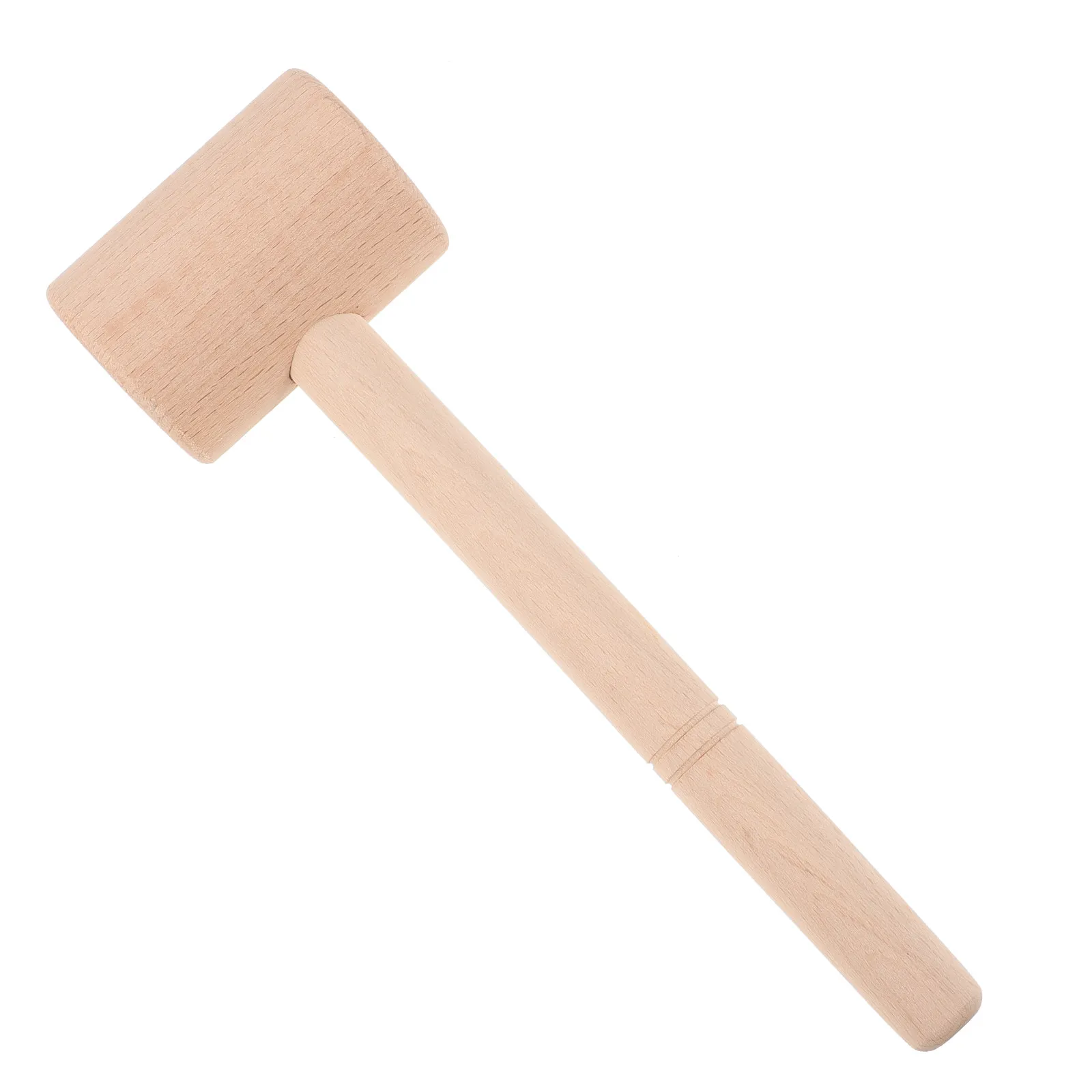 Solid Wood Judge Gavel for Court Auction Lawyer Chairman Clear Loud Sound Portable Compact Design Wooden Gavel