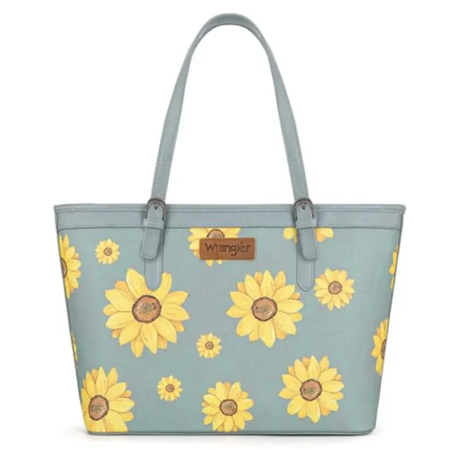 

Montana West Wrangler Tote Bag for Women Memory-Keeper Sunflower Purse Western Floral Shoulder Bag