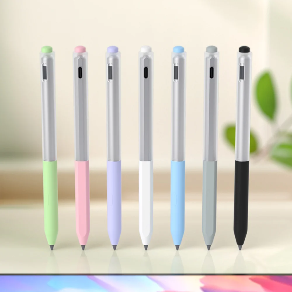 

Pencil Case For Lenovo 3 Cover Silicone Tablet Stylus Protection Cases Solid Color Shockproof For Lenovo 3 3rd Generation Sleeve