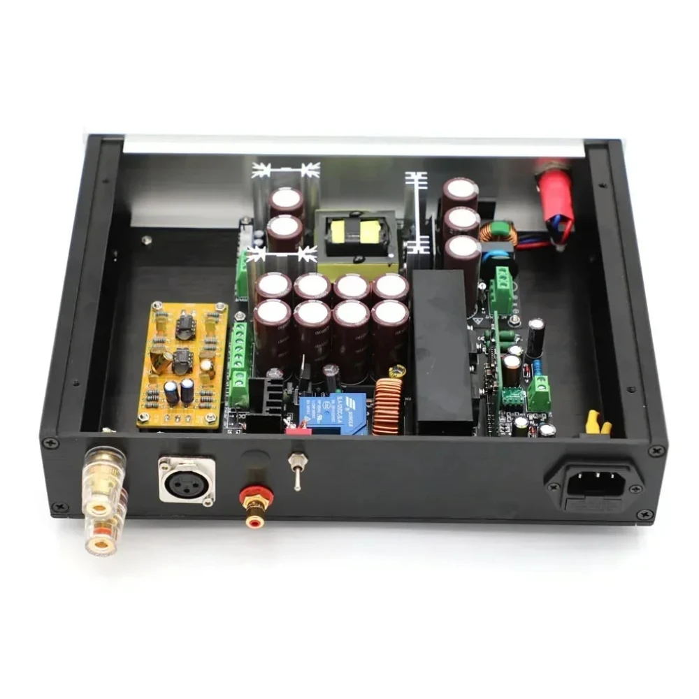 One Pair 1000W Mono Block Class D Power Amplifier High Power Amp Support  Balanced Input And Unbalanced Input image 4