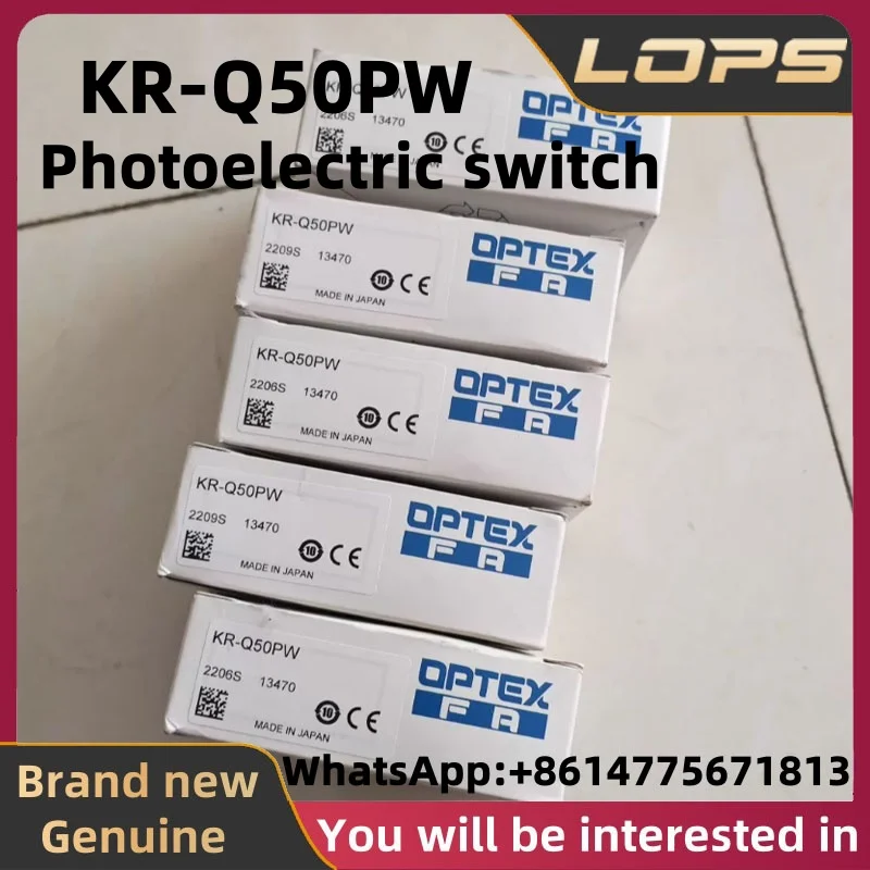 

Фотоэлектрический датчик OPTEX KR-Q50PW, новый, оригинальный, в наличии большое количество, добро пожаловать за консультацией.