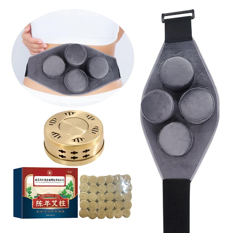 

Protable and Double Moxa Bag Moxibustion Treatment Therapy Box for Waist Neck Knee Arthritis Pain Relieve Without Copper Box