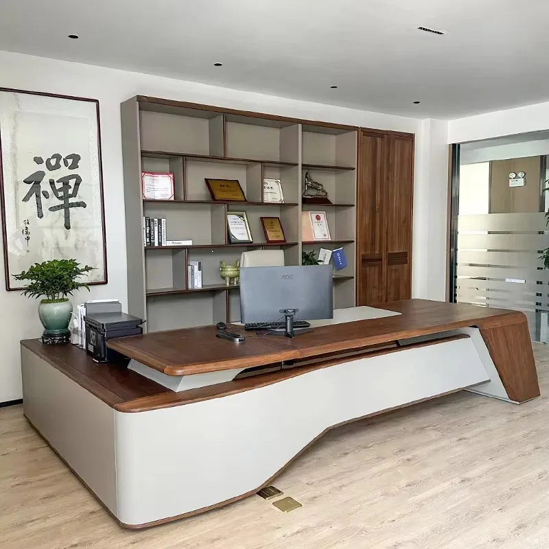 Minimalist Setup Office Desks Stand Shelf Console Extender Gaming Table Executive Reading Mesa De Computador Furniture Office