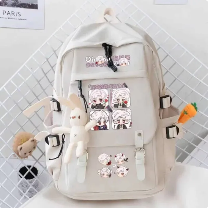 

Anime Sylus Love And Deepspace Schoolbag Backpack High-Capacity Shoulder Bag Cosplay Travel Student Teenager Gift B1802 Anime