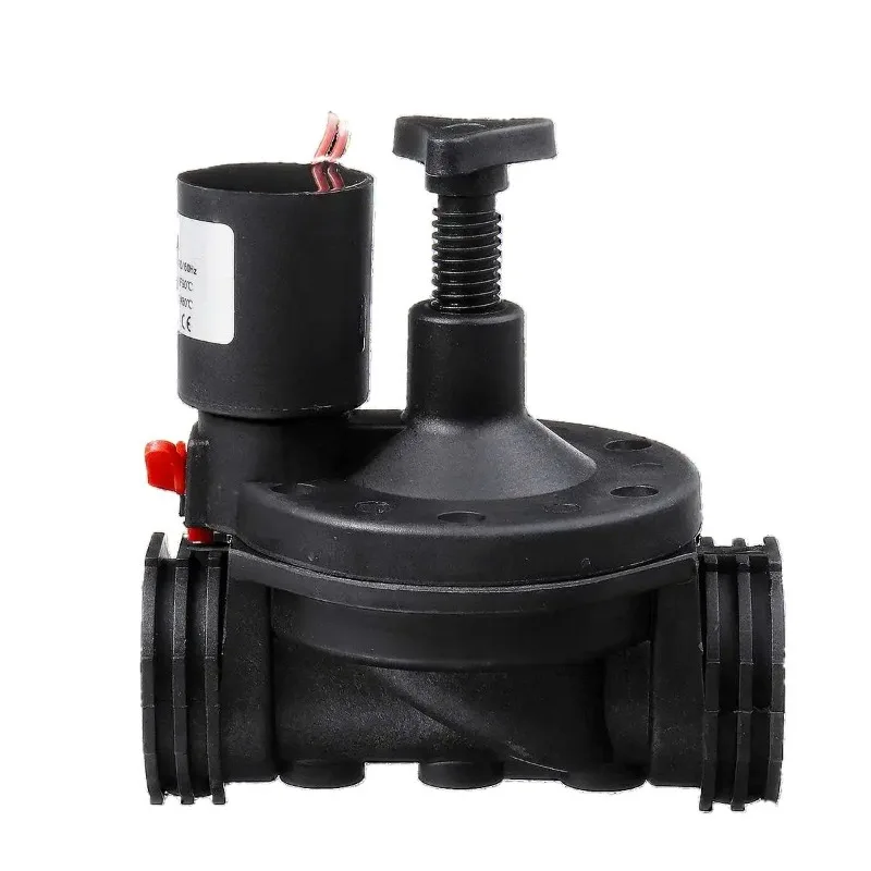 

Agricultural garden irrigation, solenoid valve flow regulation, manual switch, water-saving seedling raising