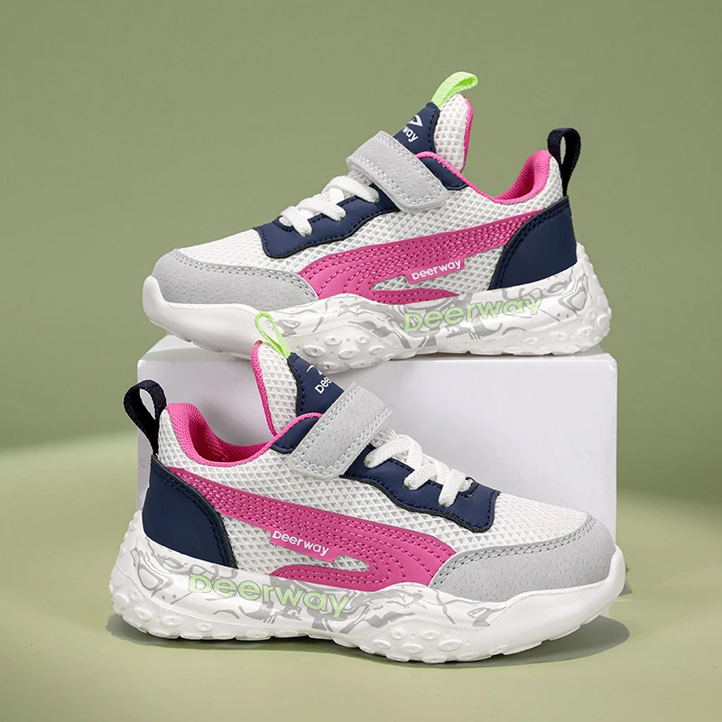 

2025 New Children Shoes Girls Sneaker Lightweight Comfortable Autumn Mesh Kids Casual Sneaker 4 To 10 Years Girls Sports Shoes