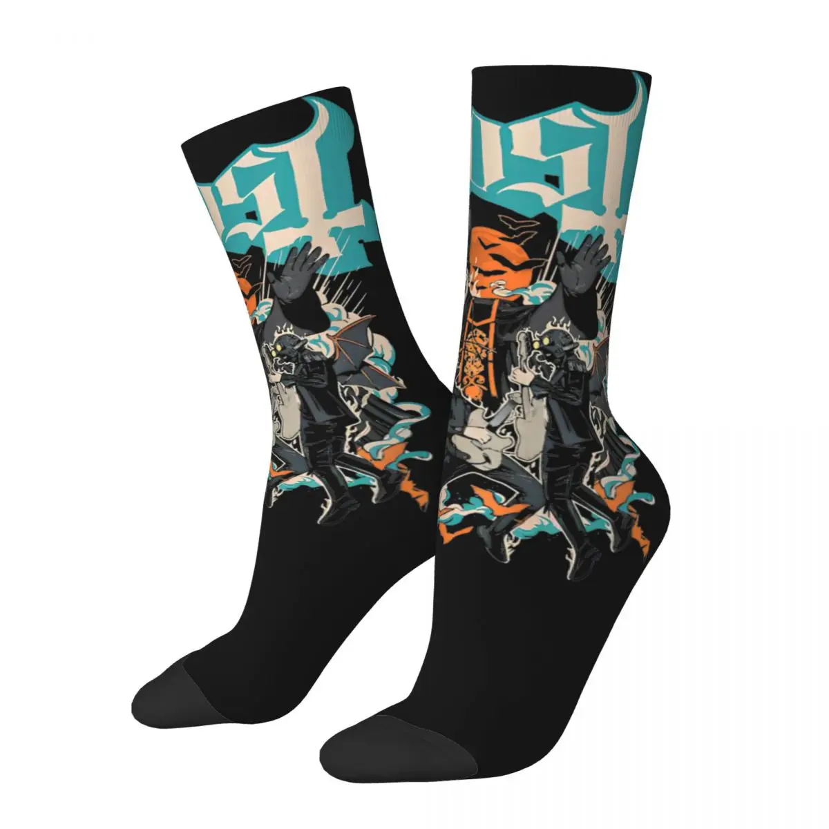 Ghost B.C.Impera Maestro Socks Autumn Heavy Rock Band Stockings Funny Women Soft Socks Design Running Anti-Slip Socks