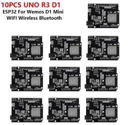 ESP32 For Wemos D1 Mini For Arduino UNO R3 D1 R32 WIFI Wireless Bluetooth Development Board CH340 4M Memory One ESP 32