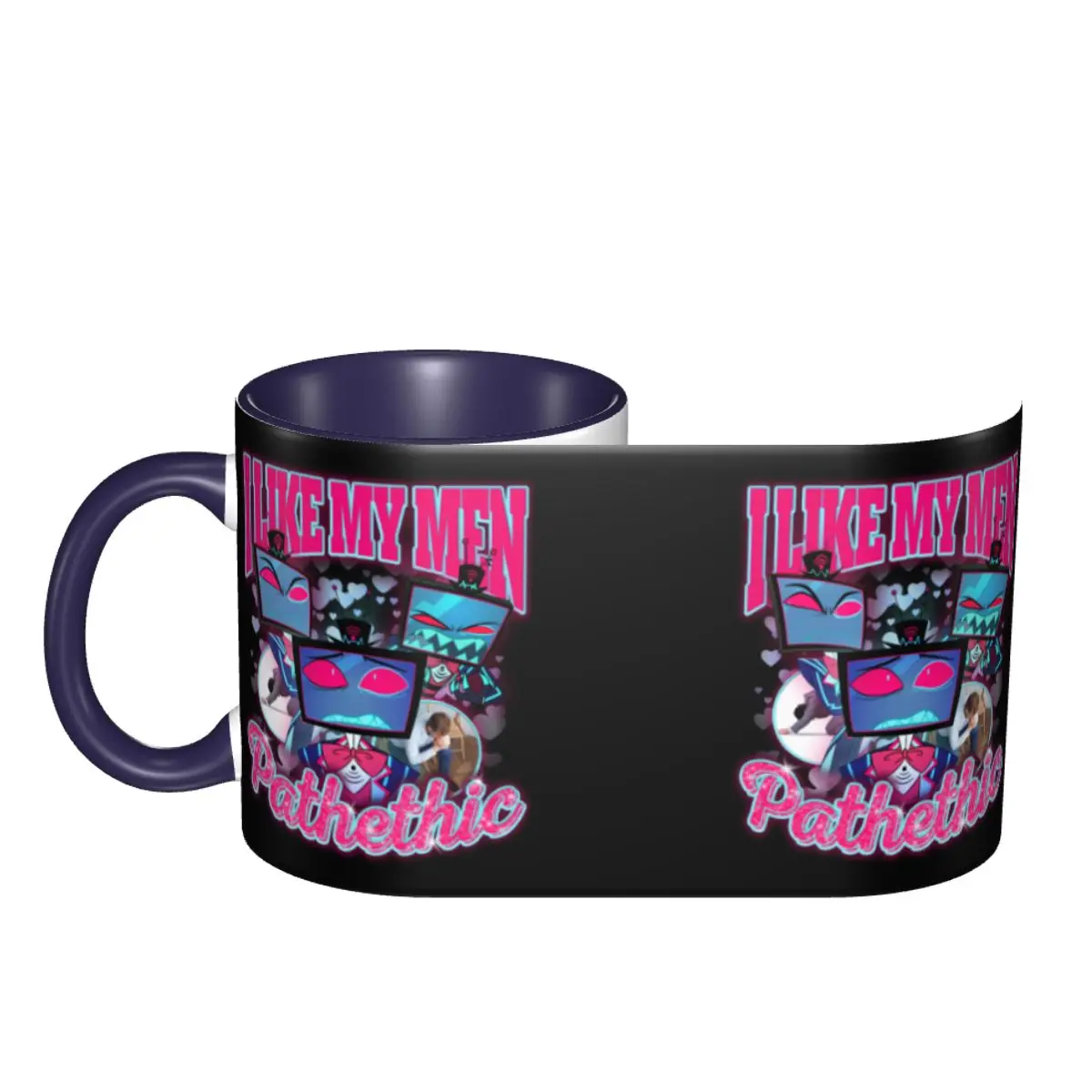 Picture 4: Hazbins Anime Animation Hotel Vox Mug Personalized Ceramic Coffee Mug Creative Gift