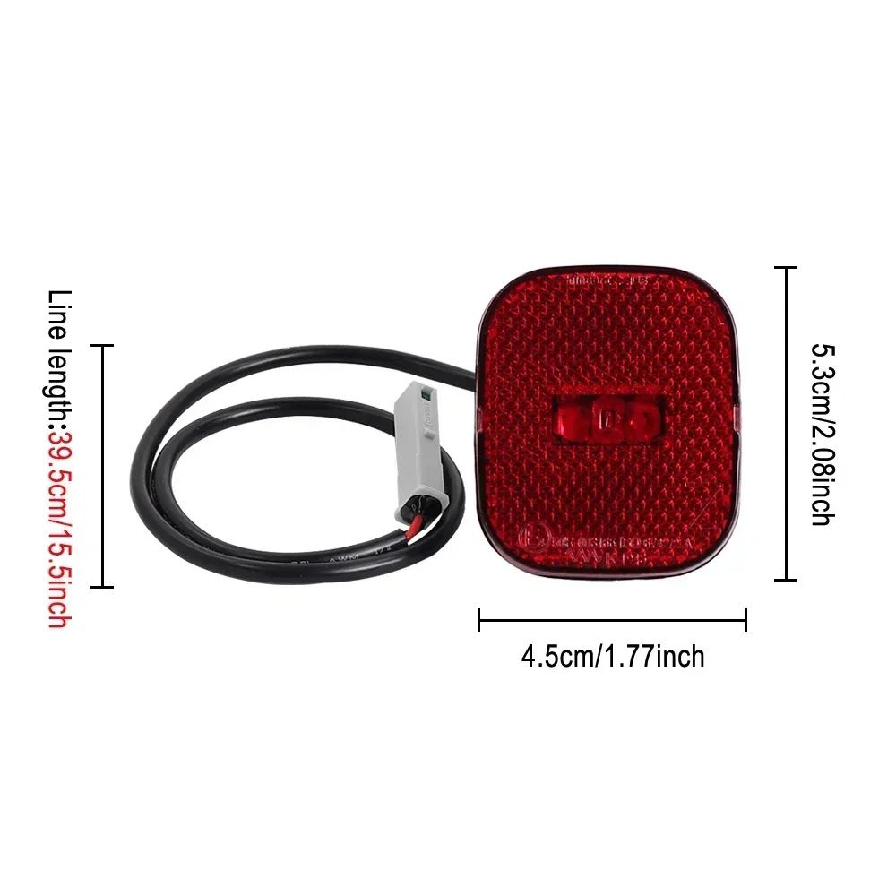 Für Segway Ninebot Max G2 Elektroroller Rücklicht Bremse LED-Lampe mit Rücklicht Batteriekabel Ersatzzubehör – Detail 14