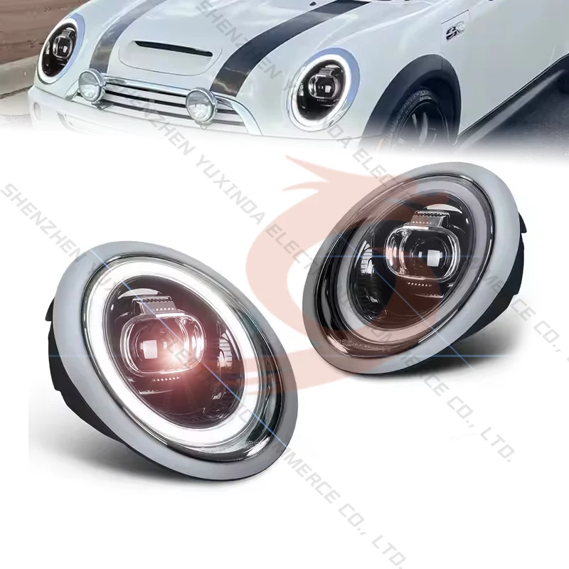 High Quality LED Headlights 2001 - 2007 1st Gen R50 R52 R53 Mini Cooper For BMW Mini R53 R50 01-07