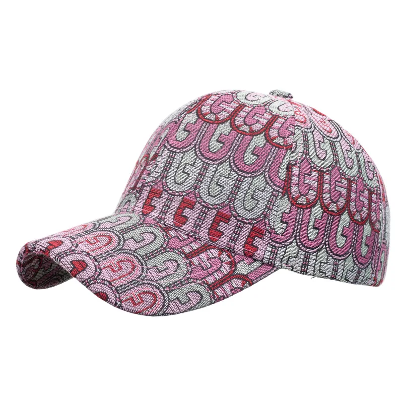 Spring new foreign trade ethnic style women's hard-brim baseball cap, casual sun protection visor cap, duckbill cap