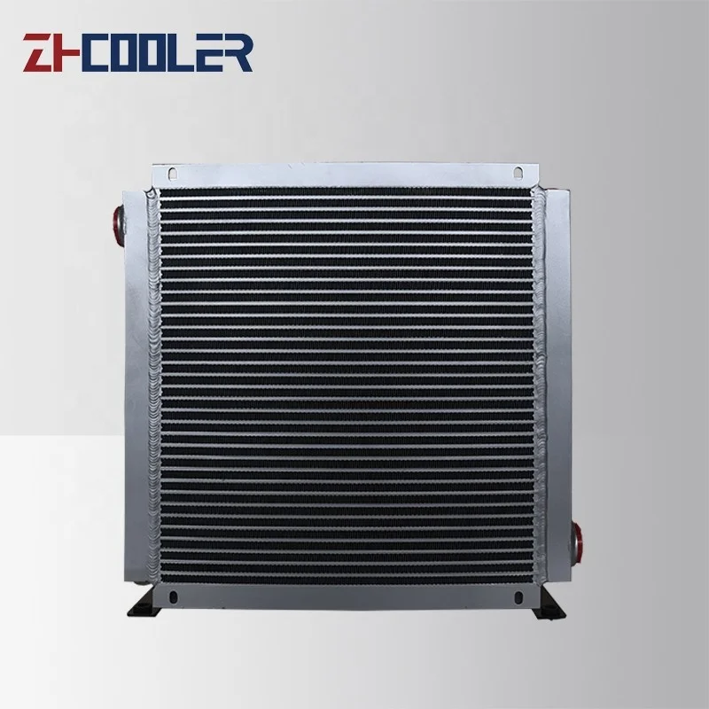Industrial 12V DC Oil Cooler | High Efficiency Air-Water Heat Exchanger | 30-100L/Min Flow Capacity