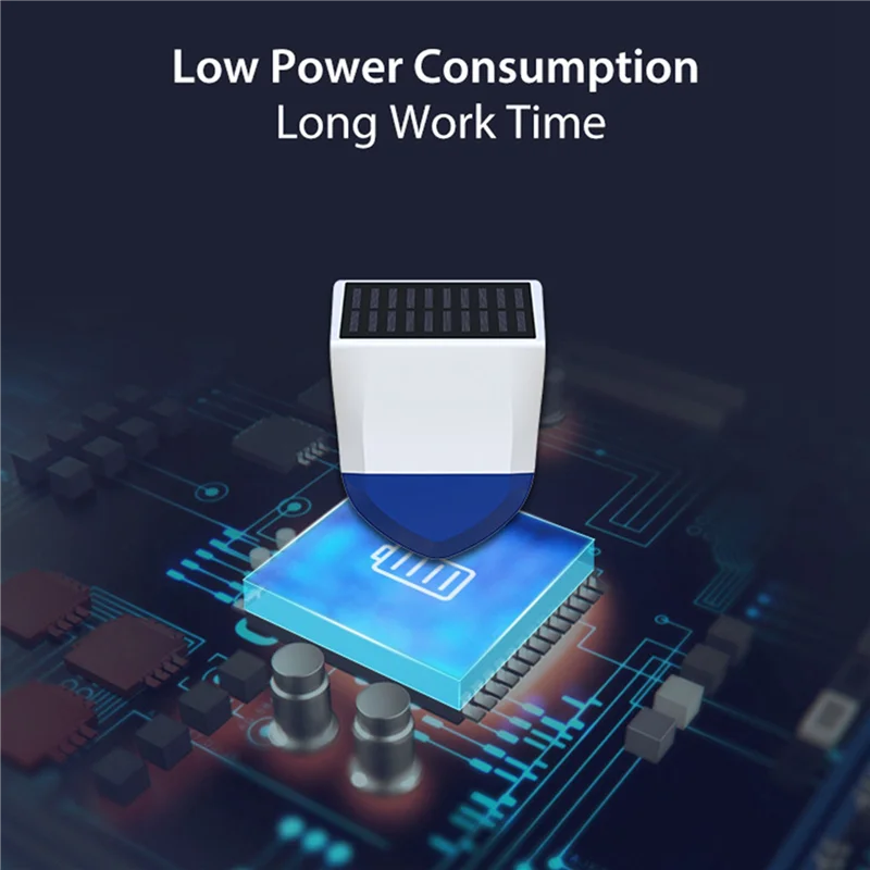 A73E-2X NEO Graffiti Smart Audible Alarm Zigbee Outdoor Sound And Light Alarm Waterproof Solar Sound Light Alarms