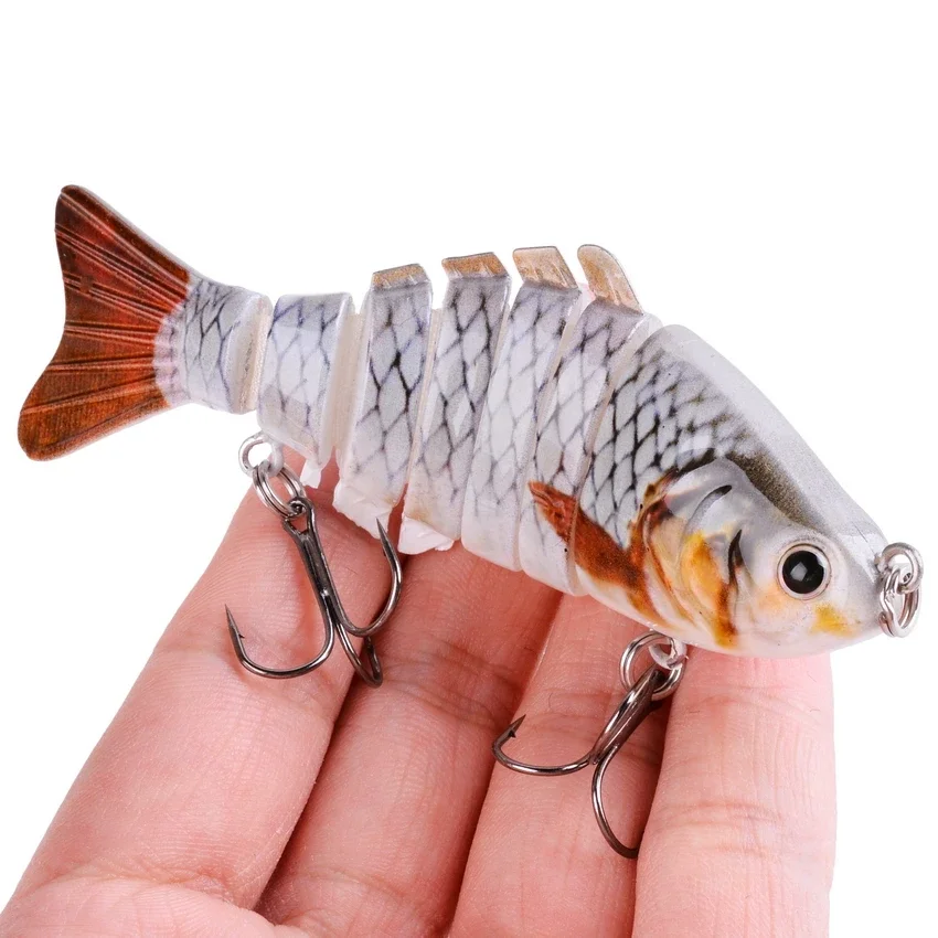 1 PCS Wobblers Fishing Lures Artificial Multi Jointed Sections Artificial Hard Bait Trolling Pike Carp Fishing Tools