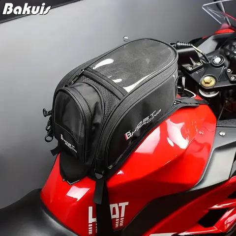 Nuevo Bolsa de combustible para motocicleta, tanque de navegación para teléfono móvil para GIVI, paquete de depósito de aceite pequeño multifuncional