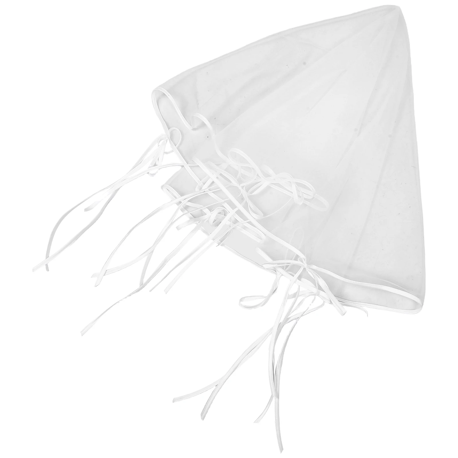 

Short Bridal With Bow Elegant Tulle Hair Accessory For Bride Wedding Lightweight Veil Bow Bride Wedding Veil