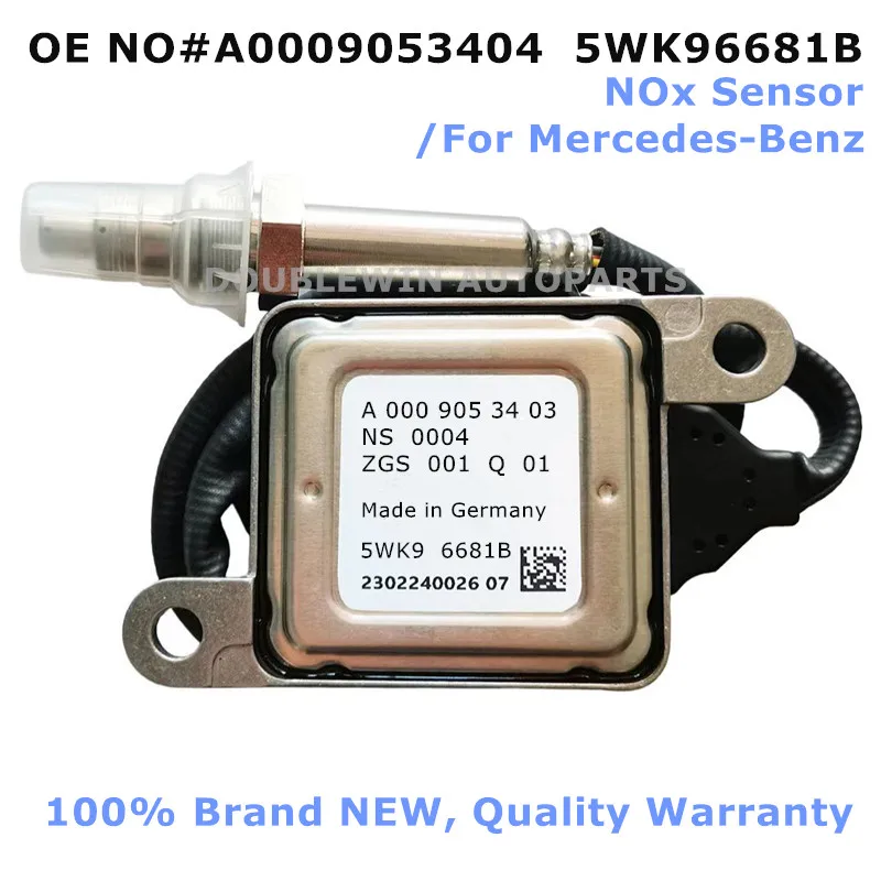 

5WK96681B A0009053403 NEW NOx Sensor For Mercedes Benz E250 E350 E400 GLK250 R350 Sprinter 2500/ 3500