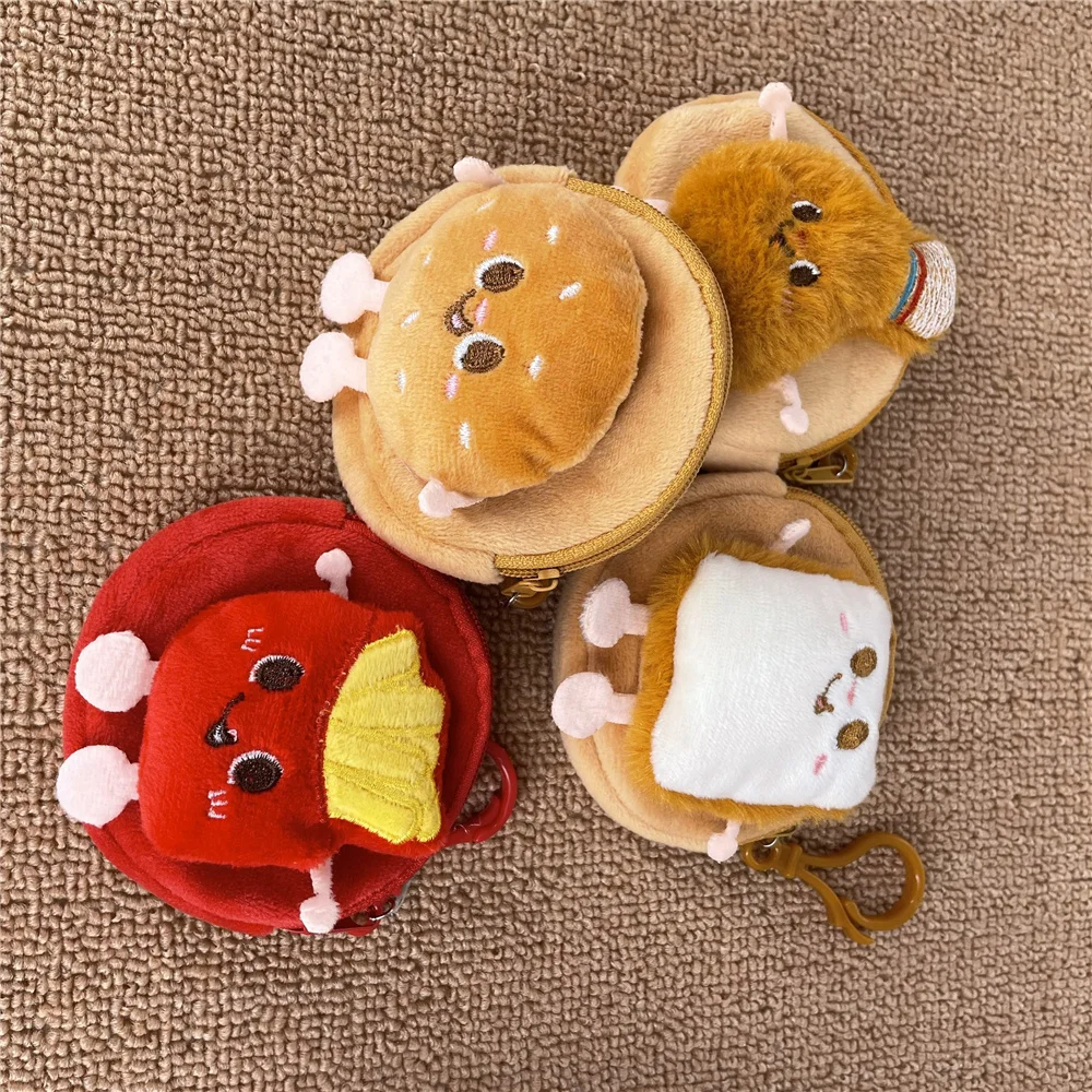 8CM Food Designs Little Coin Bag , Small Pocket Coin Pouch Wallet Purse Bag
