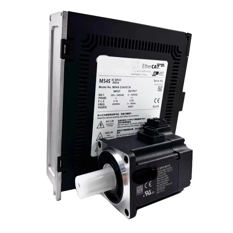 220V 3000RPM IP65 AC Servo Motors and Drivers LW100 Series 200W 400W 600W 750W 1000W AC Servo Motor Drivers Kit for Robot