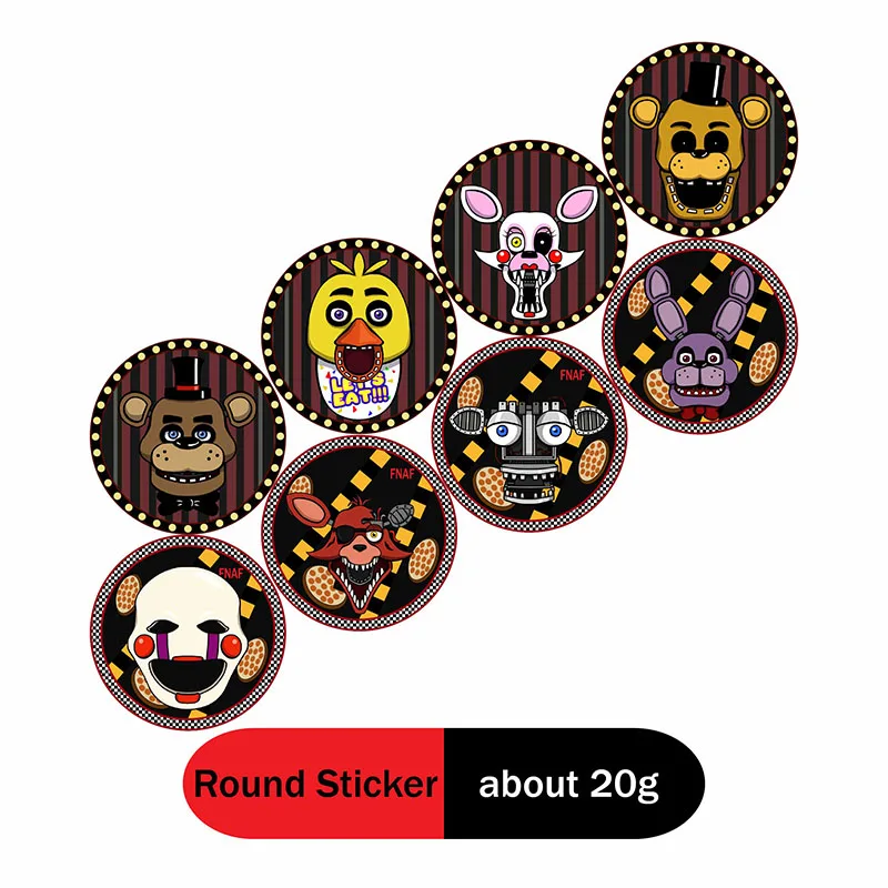 FNAF Birthday Party Supplies Decorations Kids Birthday Disposable Tableware Tablecloth At Five Nights Party Theme Favors Boy Set