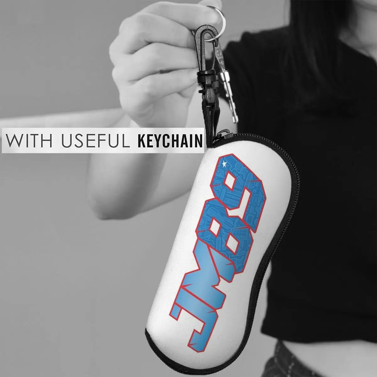 حافظة نظارات Jorge Martin Number 89، صندوق نظارات شمسية ناعم للنساء والرجال #1