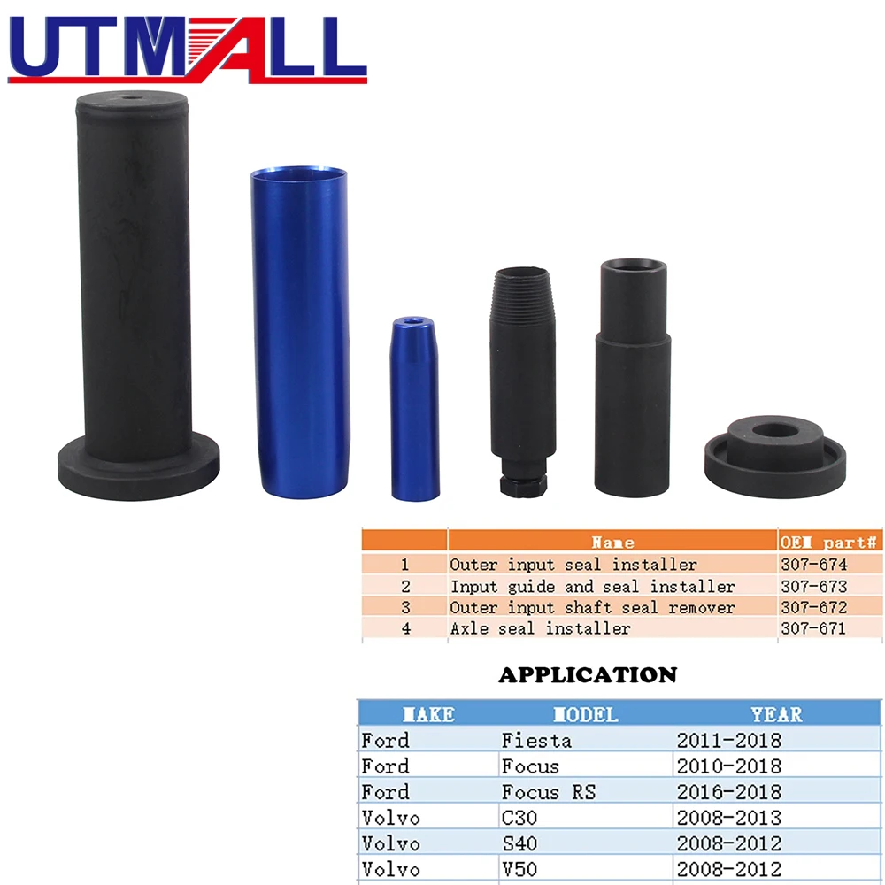 Dry Type Dual Clutch Transmission Oil Seal Removal & Installation Tool Compatible For Ford/Volvo Transmission DPS6 & DPS6/6DCT25