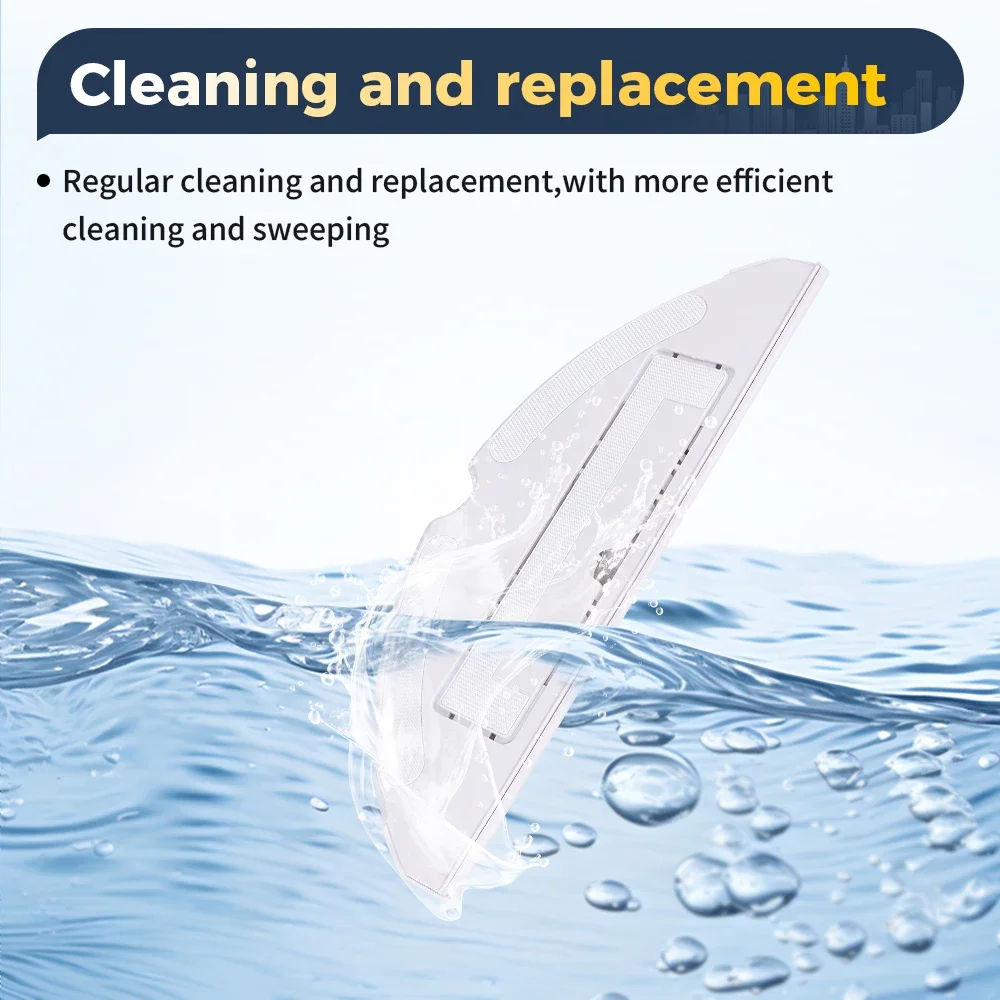 Держатель швабры для Roborock S7/T7S/T7S PLUS/G10/S7Max, аксессуары, ткань для чистки робота-пылесоса, одноразовая тряпка, запасная часть