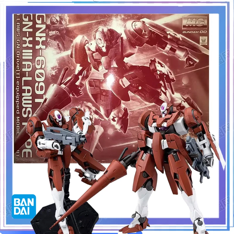 Bandai group GUNDAM MG 1/100 GNX-609T GN-X3 A-LAWS Anime Action Figure Jouets d'Assemblage pour Cadeau Collection Modèle Ornements