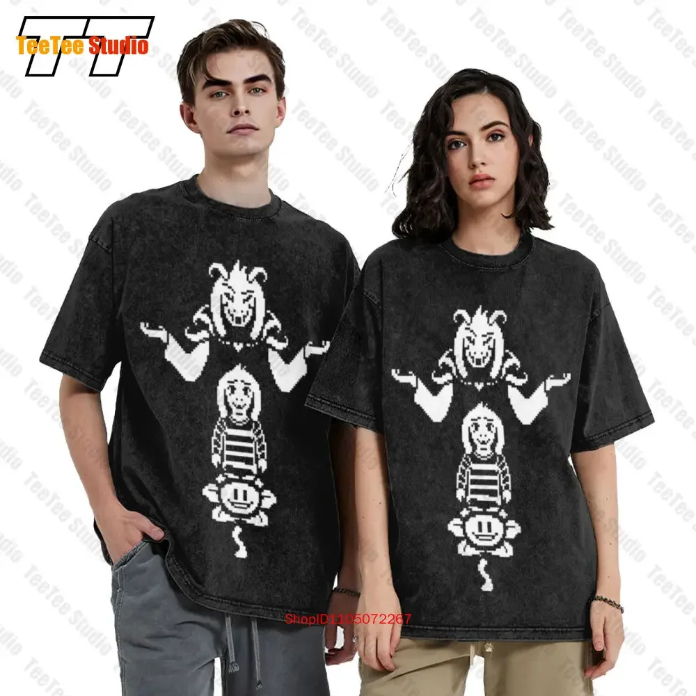 Asriel Dreemurr Undertale Vintage Oversized T-Shirt For Full Size 2NMS