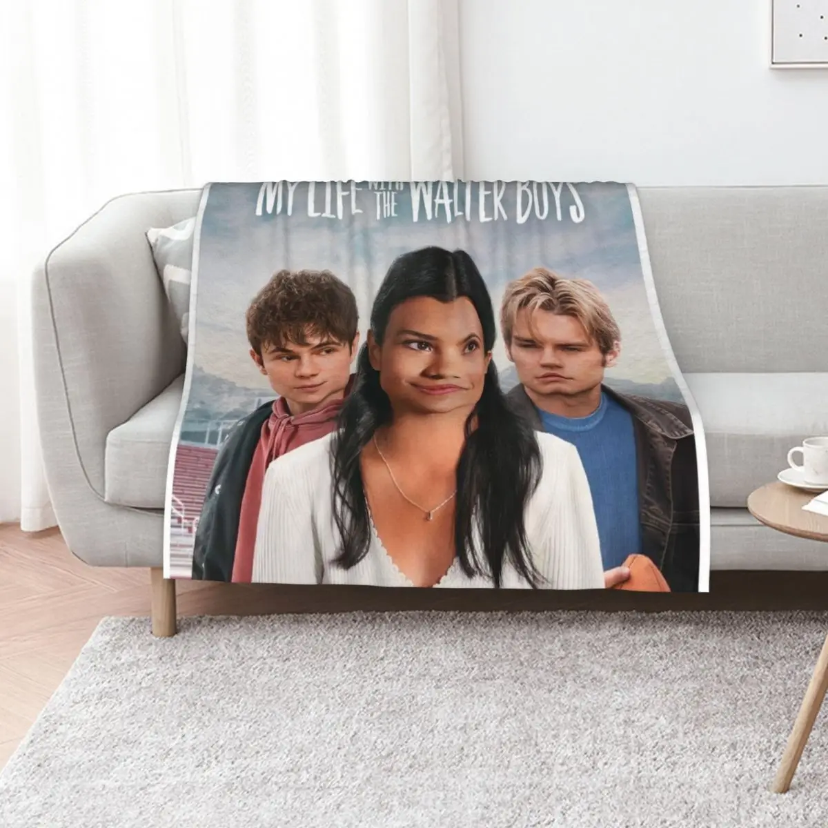 

My Life with the Walter Boys Throw Blanket Flannels Thin Thins Shaggy Blankets