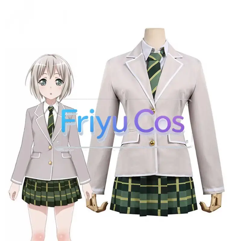 

BanG Dream Afterglow Moca Aoba Haneoka Girls High School Winter Outfit Cosplay Costume