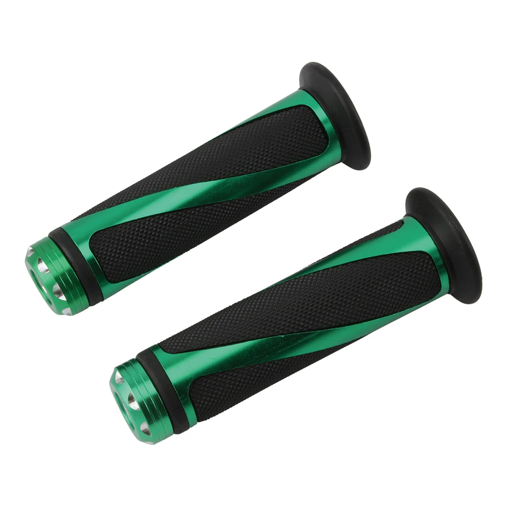 Universal Motorrad Griff Lenker Hand Bar Grip 7/8 22 24mm Für Kawasaki Honda Yamaha Suzuki Benelli Ducati