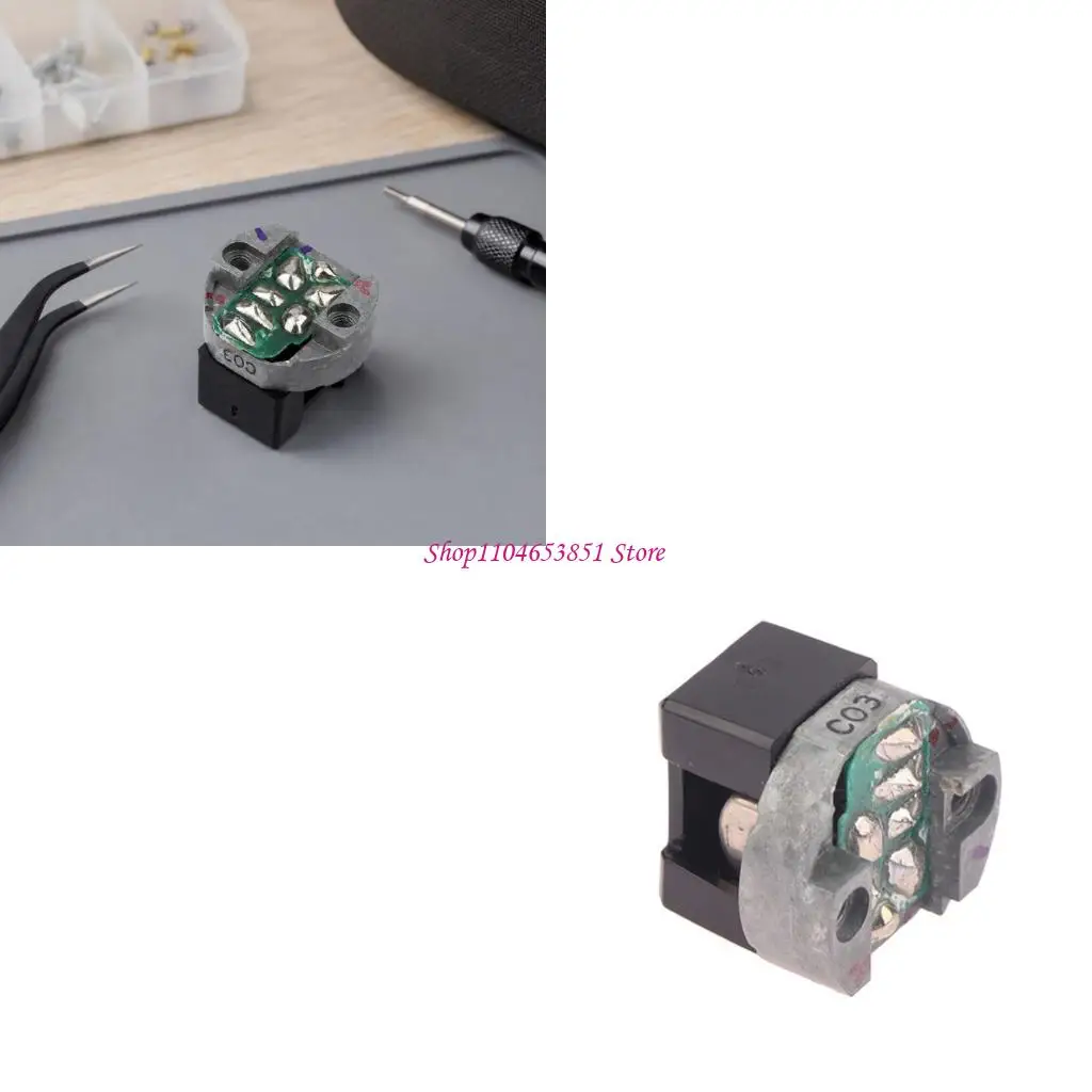 Cassette Deck Replacement Tape Rotary Head, Combined Record Playbacks Erase Component for Auto-Reverse Radio Player Restoration