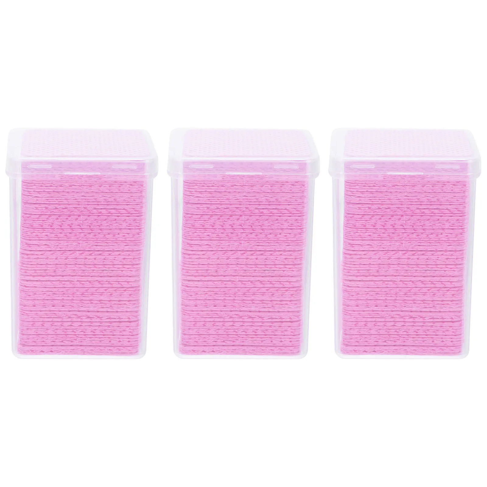

600 Pcs Wiping Pads for Eyelash Glue Wipes Removal Glue Bottle Wiping Cloth Tool Removal Travel Bottle Cloth