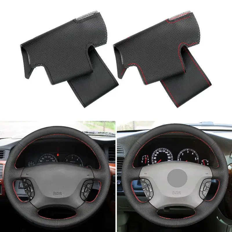 

Для Nissan Patrol Elgrand Maxima Pathfinder для Infiniti Q45 QX4 Terrano Regulus автомобильный чехол на руль, аксессуары для отделки