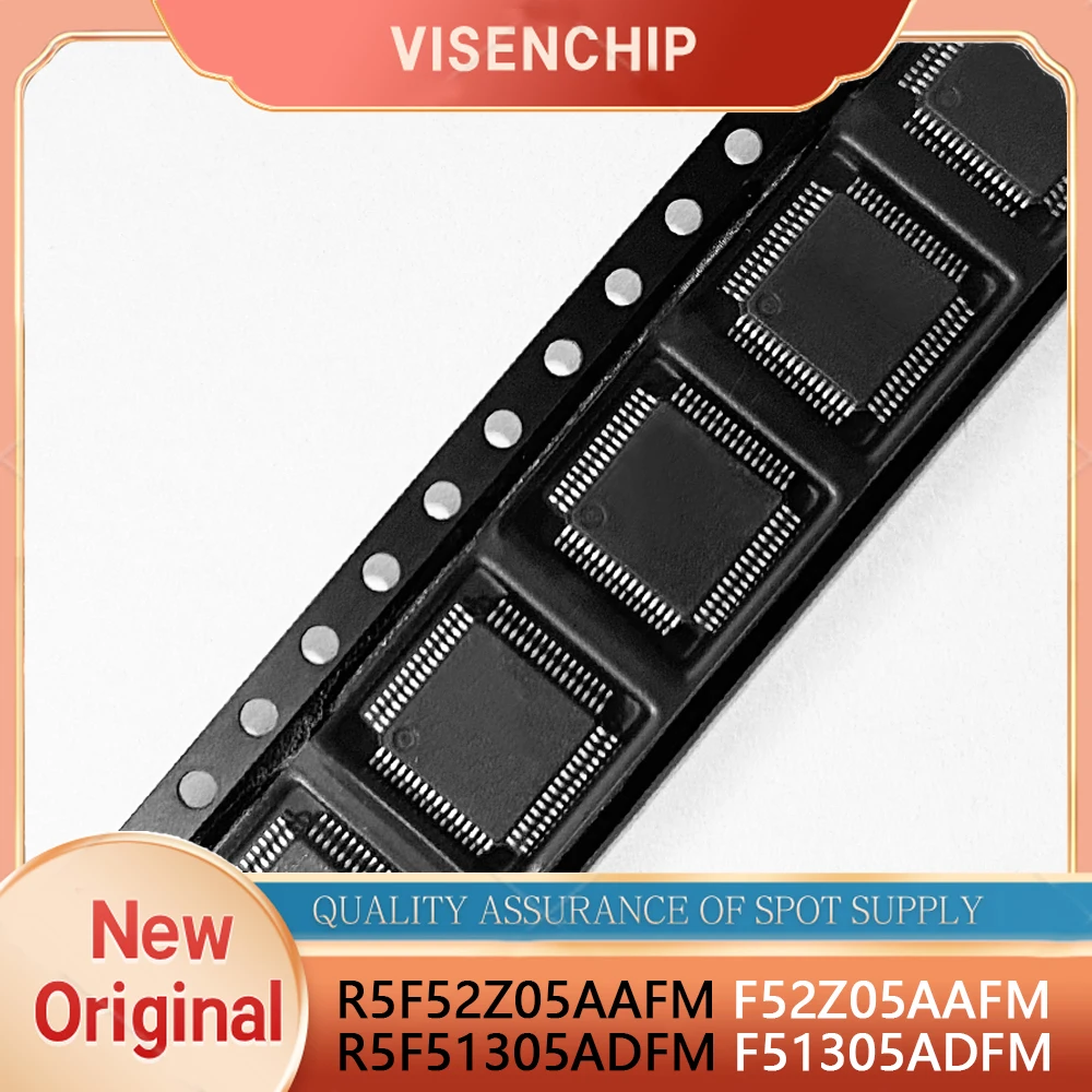 1piece New Original R5F52Z05AAFM F52Z05AAFM R5F51305ADFM F51305ADFM QFP-64