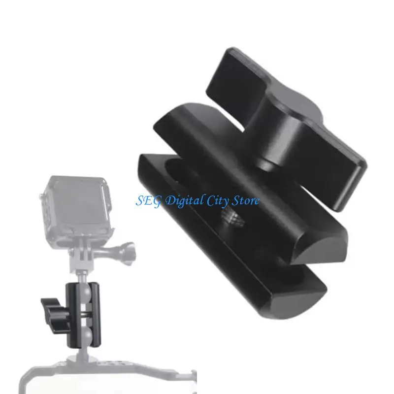 

U75B Double Socket Arm Holder Clamp for 17mm Ballhead Clip Holder Mount for Active Lifestyles