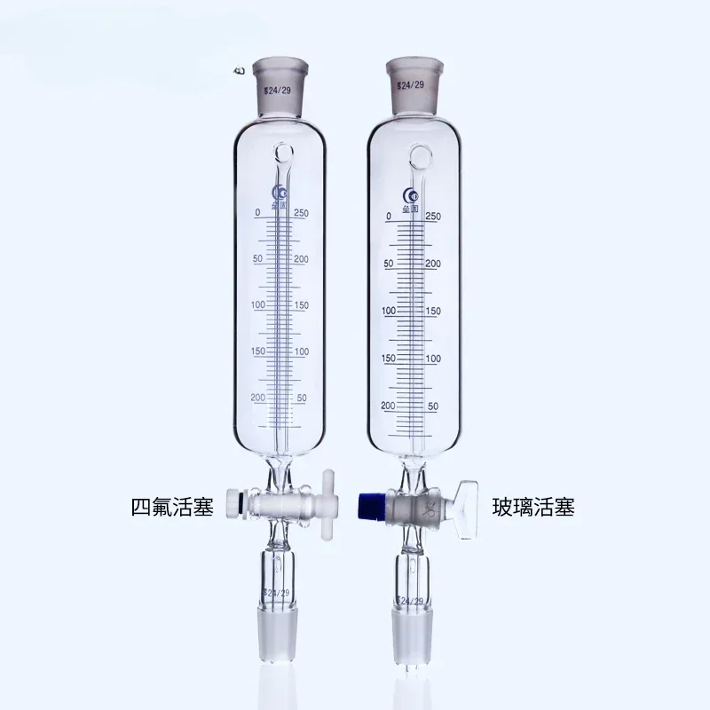 

Source manufacturer PTFE F4 Piston Constant Pressure Separating Funnel Borosilicate Glass Dropping Liquid Funnel Standard Port