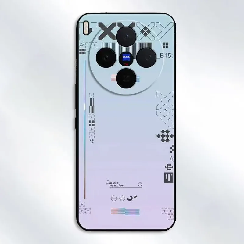 비보 X300 프로용 투명 케이스 에어백 백 커버 케이스