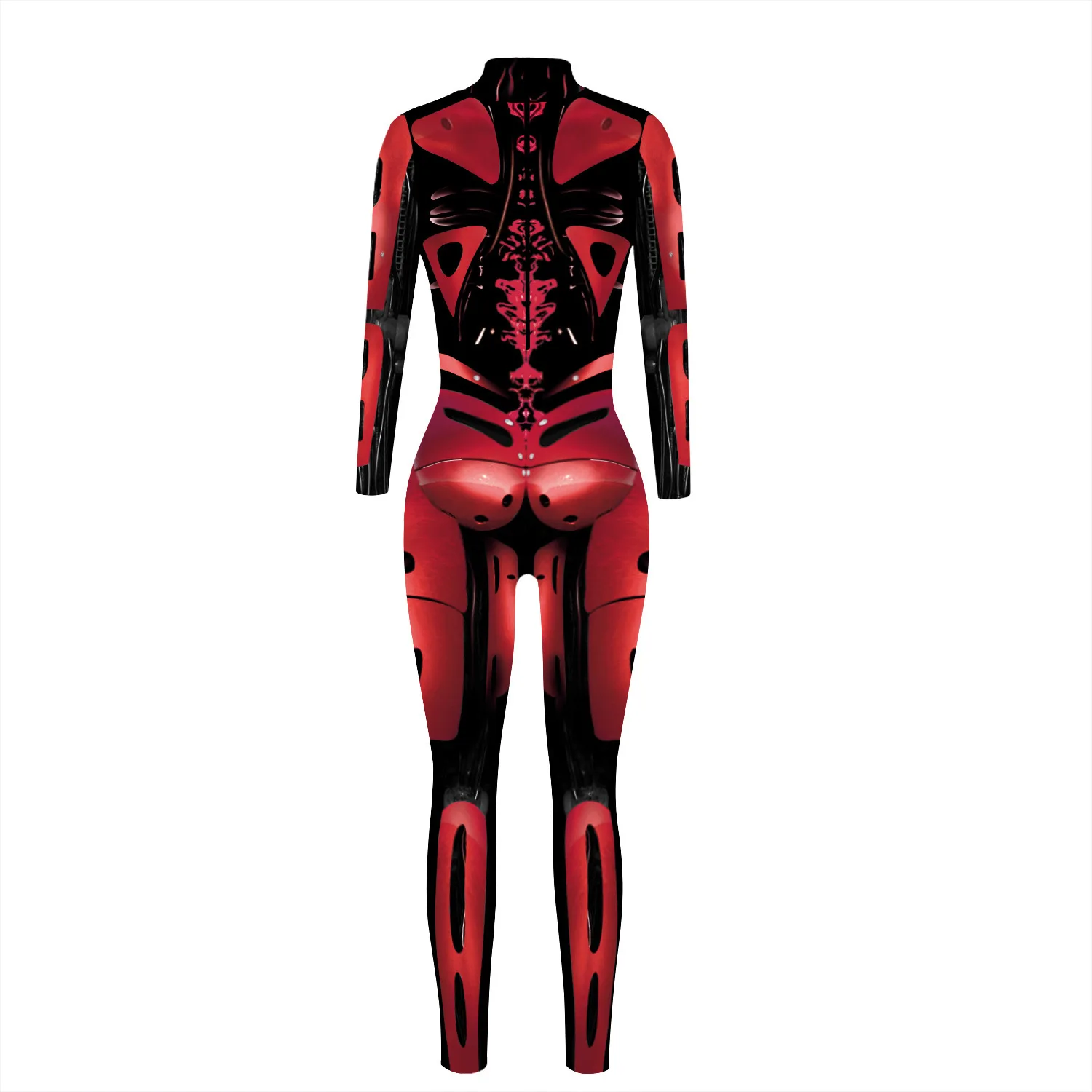 Roboter-Punk-Jumpsuit Catsuit Sexy Damen Cosplay Kostüme Zentai Karneval Halloween Bühnenauftritt Aerial Yoga Bodysuit 2026 – Detail 19